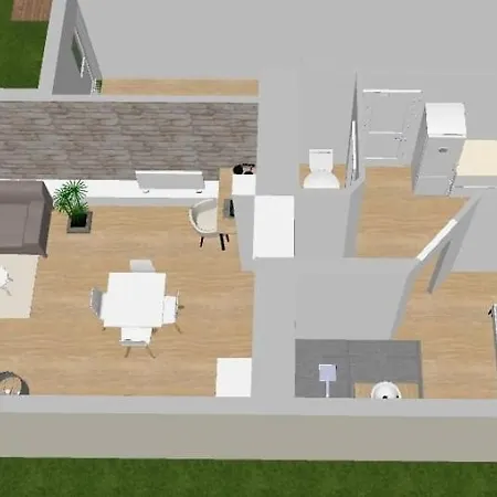 Apartment Le P'tit Boheme, Terrasse Privative. Lanester